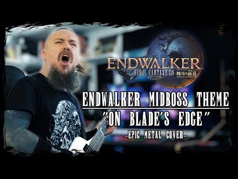 Final Fantasy XIV - Endwalker Midboss Theme "On Blade's Edge" (Epic Metal Cover by Skar Productions)