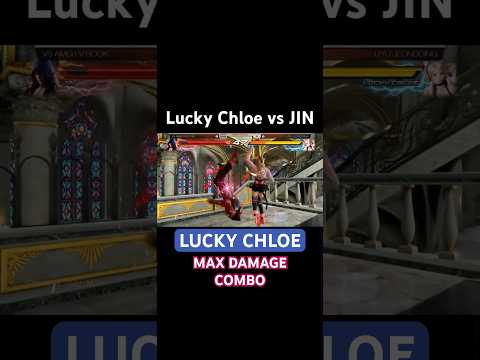 Lucky Chloe MAX DAMAGE COMBO 90% HP | Jeondding Lucky Chloe vs Jin LOSERS FINAL #tekken7