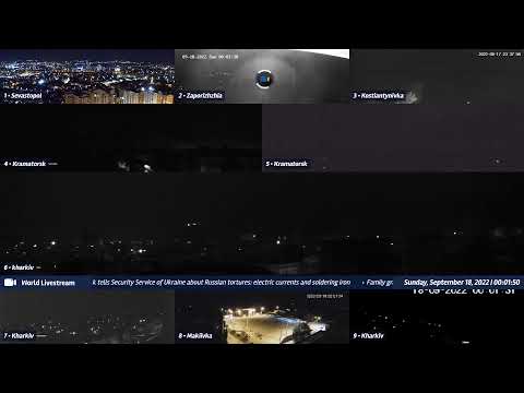Live views from Ukraine 9/17/2022 A - Kramatorsk, Kharkiv, Sevastopol and other cities