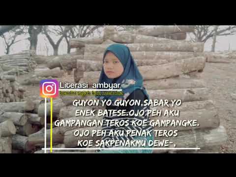 Ojo sak penakmu Dewe😐😂