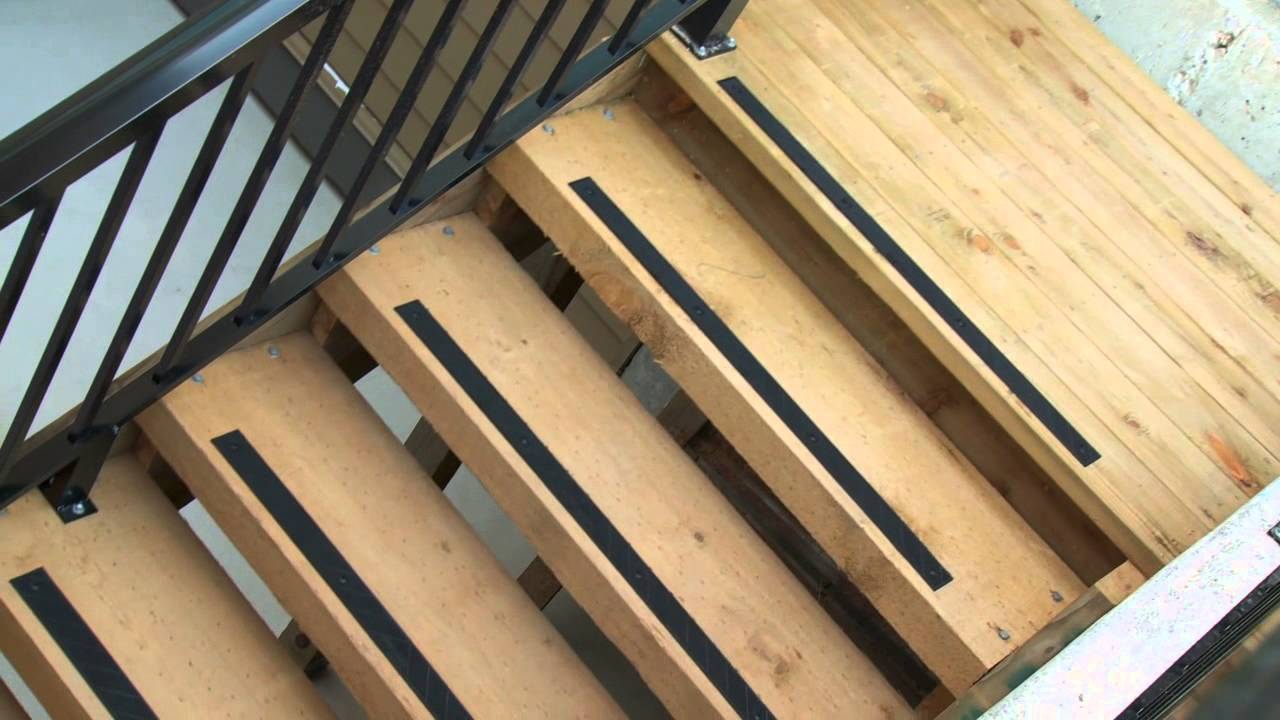 Anti-slip strips for safer grip, easy DIY solution for stairs