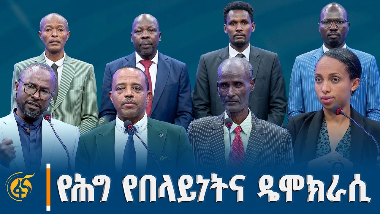 የሕግ የበላይነትና ዴሞክራሲያዊ ስርዓትን በተመለከተ የፖለቲካ ፓርቲዎች ያደረጉት ክ