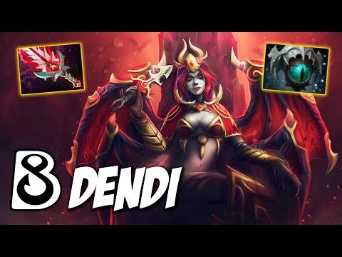 Dendi Akasha, the Queen of Pain - Dota 2 Pro Gameplay