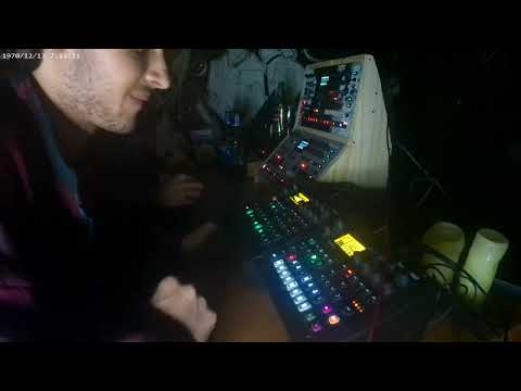 TEKNO TRIBE session   001     HvyRtlDvsn   Elektron Analog four mkII x 2, digitakt, digitone.