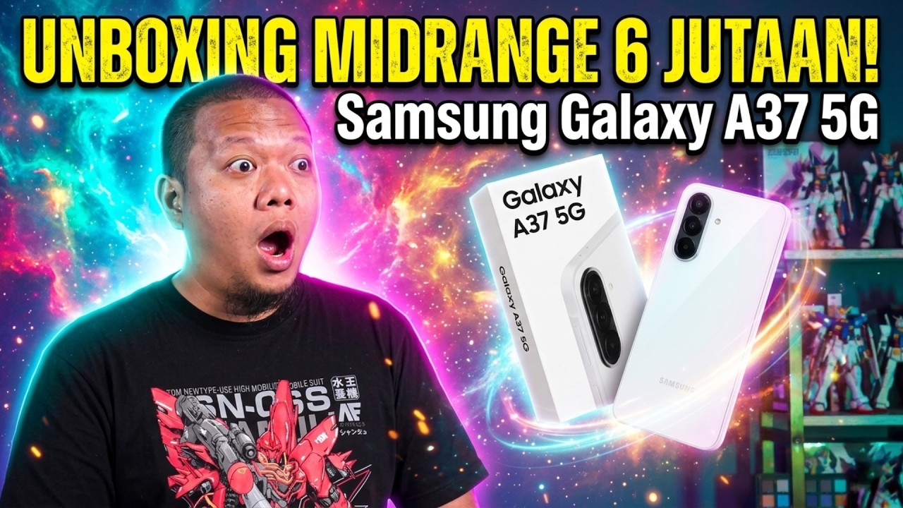 BAGUS LHO PADAHAL!!! - Unboxing Samsung Galaxy A37 5G