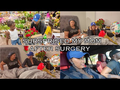 SURPRISING MY MOM AFTER HER SURGERY ...