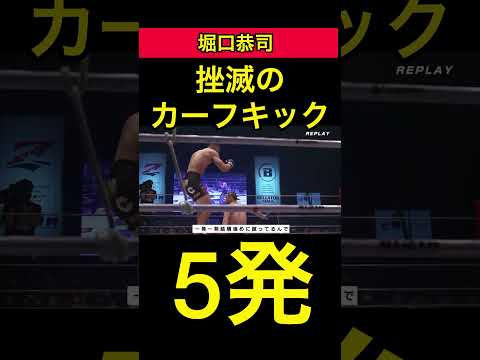 堀口恭司のカーフキックは鬼滅の刃的な#扇久保博正 #mma #rizin #超rizin#ufc あ#鬼滅の刃