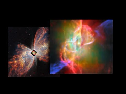 Pullout video: Butterfly Nebula NGC 6302