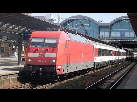 Züge em Mainz HBF (FULL HD)