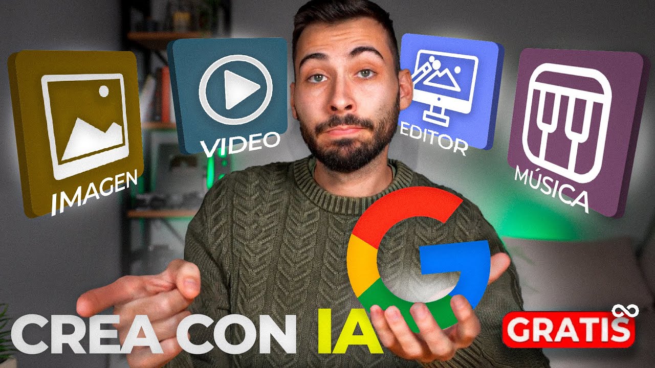 BRUTAL! IA GRATIS e ILIMITADA de Google Crea Imágenes, Vídeos, Editar y Música 🤯 Tutorial FÁCIL