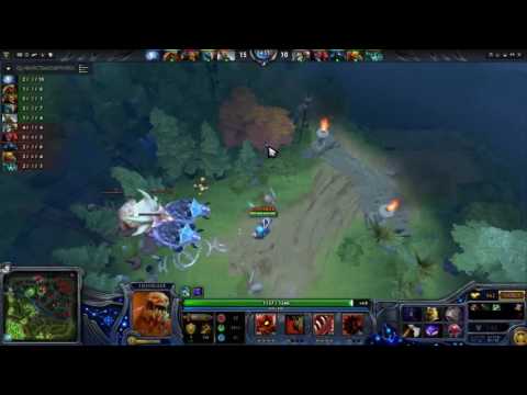 Dota 2 Slark invisible kill