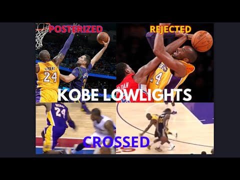 Kobe Bryant Lowlights (CROSSED/POSTERIZED/REJECTED/AIRBALLS)