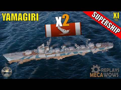 Yamagiri Master Class | World of Warships Gameplay