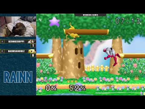 Charity East Winners Semis - BarkSanchez (Pikachu) Vs. KeroKeroppi (Falcon) Super Smash Bros