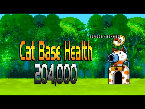 The Battle Cats - How Much Is Your Maximum Cat Base Health?