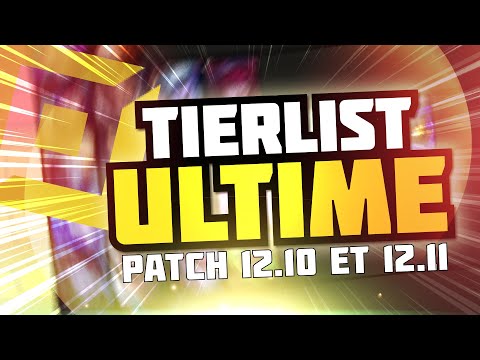 TIERLIST ULTIME ADC - PATCH 12.10 et 12.11 (Ft Dratiko)