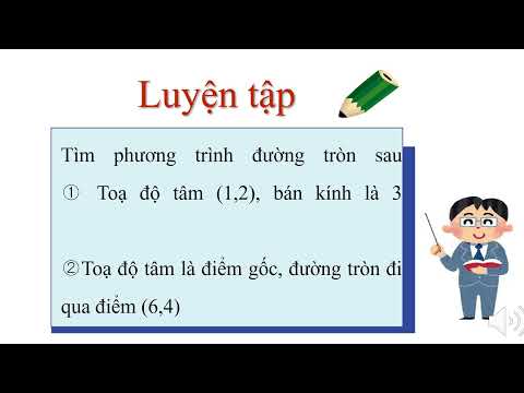 高2＿円の方程式＿円の方程式の基本形（ベトナム語版）