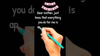 Heart Touching Birthday Wishes For Mom / Mother #mother #shorts