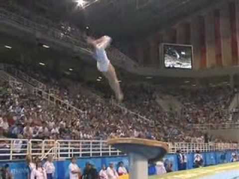 Olympic Champions - Athens 2004 Vault - Monica Rosu