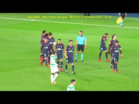 PSG / Celtic Glasgow 22.11.2017 C1 J5 (7-1) 5/6 : Les buts du PSG
