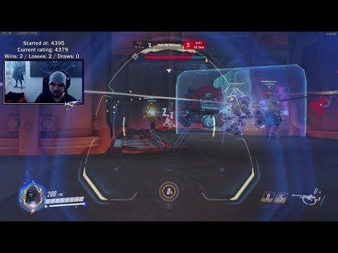 Overwatch mL7 The Most Dominant Support Gameplay Ever -Baptiste & Ana-
