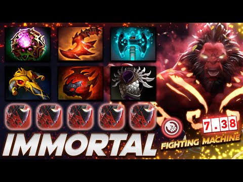 Axe Immortal Berserker 7.38 Update - Dota 2 Pro Gameplay [Watch & Learn]