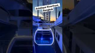 #asiatique #chaophrayariver  #bangkokthailand #solotravel #ferriswheel