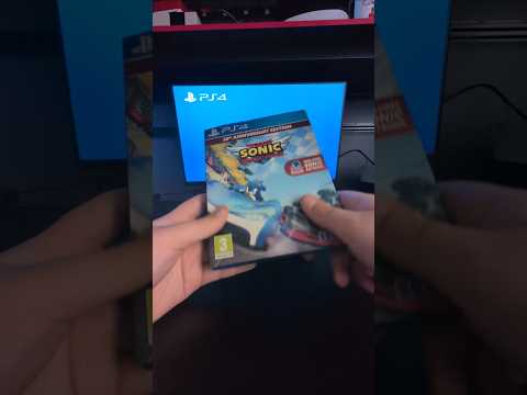 team sonic racing PS4 30th anniversary edition