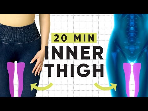 20 Minute Inner Thigh Isolate Workout | No equipment, at-home Pilates exercises