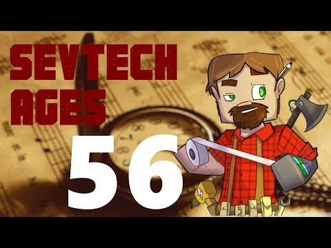 1.12 Modded Minecraft SevTech Ages: Episode 56: Refinery, Oxygen Collector, and Almost Fuel!