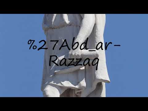 How to pronounce Abd ar-Razzaq?