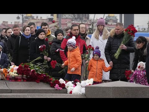 WATCH: Flowers and rubble as Russia reels from Moscow concert attack
