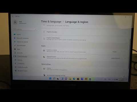 How to Change a System Language on ASUS Zenbook