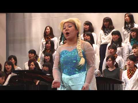 心理学科 神戸親和女子大学　児童教育学科定期演奏会リハーサル（2014年12月4日）