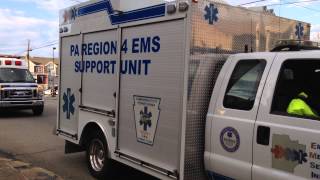 preview picture of video 'EMERGENCY MEDICAL SERVICES INSTITUTE, REGION 4 SUPPORT UNIT 984, AT UNIONTOWN'S AMERICANISM PARADE.'