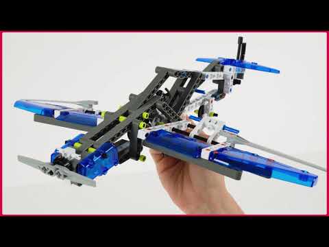 Konstruktoriaus rinkinys - Mechanics Laboratory - Lėktuvai ir sraigtasparniai - Clementoni 60590 video
