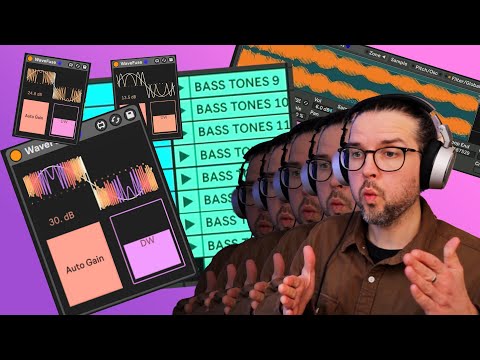 Generative bass sound 'design' in Ableton with free M4L device WAVEFuze @IsotonikStudios