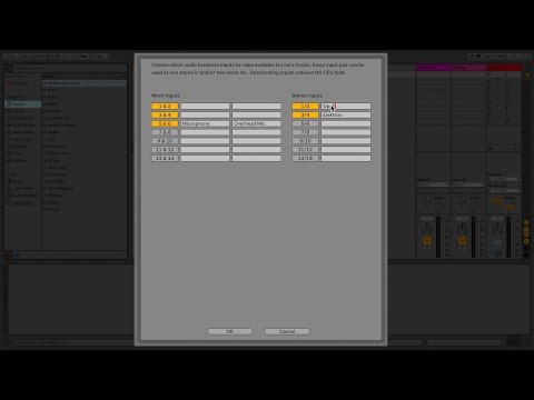 Learn Live: Configuring your audio ins and outs