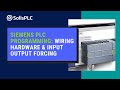 Siemens PLC Programming Sensor Push Button LED Hardware Wiring Tutorial Inputs Outputs S7 1200