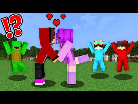 Cash and Nico Found this SECRET about ZOEY GIRL JJ and Mikey in Minecraft Challenge Pranks - Maizen