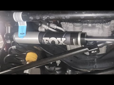 2017 and Up Superduty Death Wobble Steering Stabilizer Upgrade FOX Steering Stabilizer