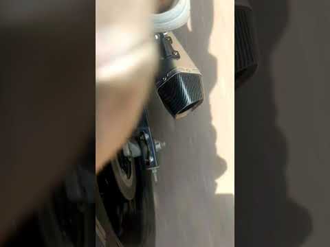 Akrapovic exhaust on Mt 15 v2... 💥