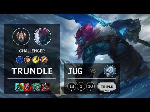 Trundle Jungle vs Viego - EUW Challenger Patch 11.24
