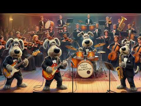 Epic Jazz with Full Symphony Orchestra - Stray Dogs Orchestra