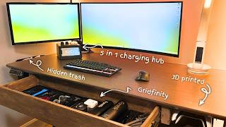 I 3D printed my Dream Workspace