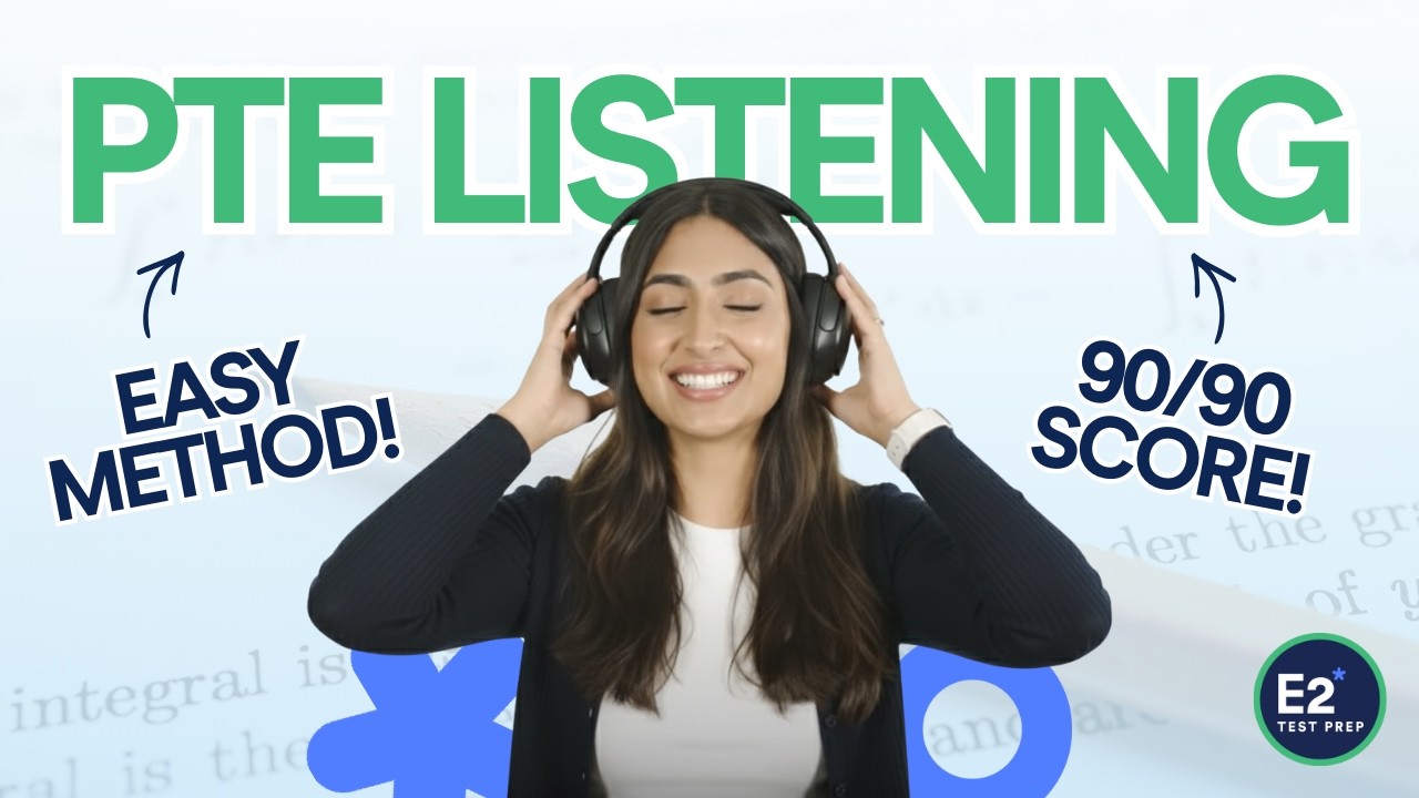 PTE Listening Easy Methods to Score 90/90