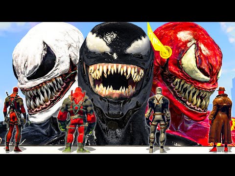 Team Venom vs Team Deadpool - What If
