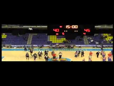 ORO REGAL FC. BARCELONA,92 - CACERES PATRIMONIO DE LA HUMANIDAD,83 (25/11/2012 0:00:00)