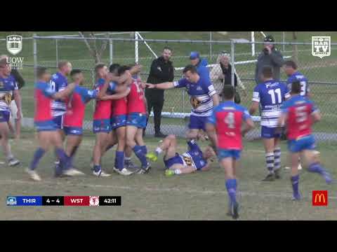 2019 IDRL 1st Grade Round 6 Highlights - Thirroul Butchers vs Wests Devils