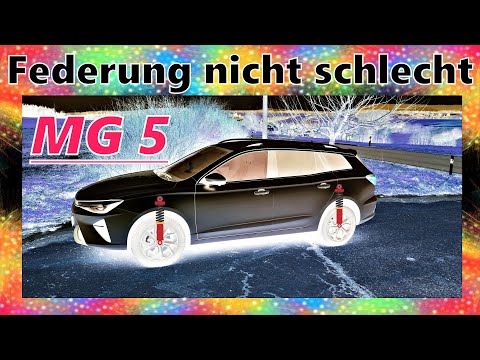 MG 5 Elektro - Kombifahrwerk lässt im Komfort viele hinter sich👍